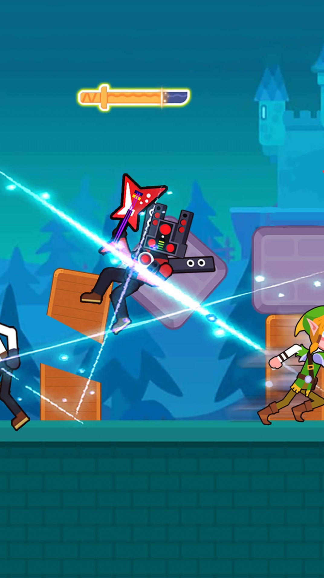 忍者大战马桶人-图3