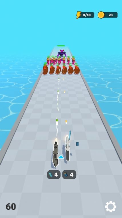 收集子弹并战斗 收集子弹并战斗