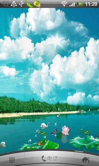 荷花唯美动态壁纸-图2