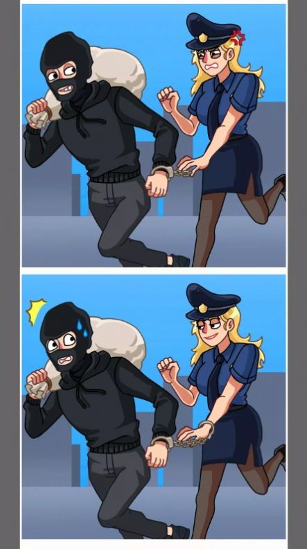 绘制警察拼图-图1