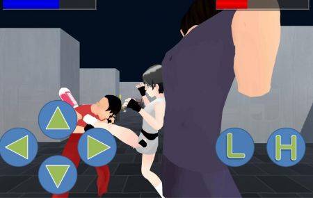 劈木板的女孩-图2