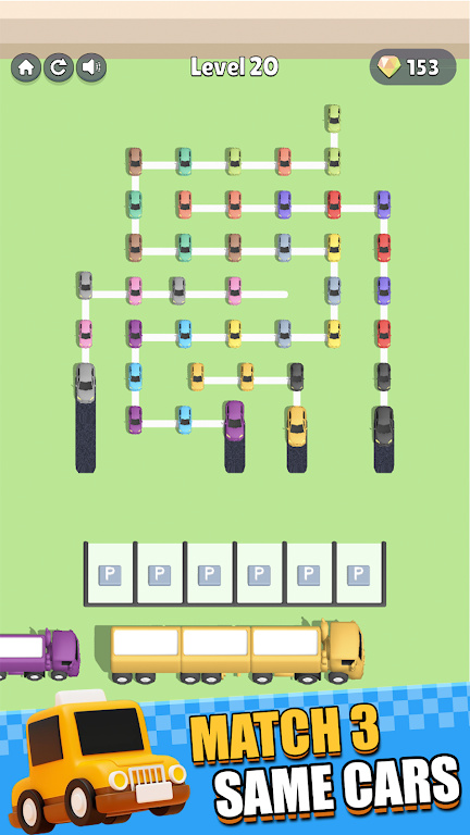 停车场堵车3D-图1